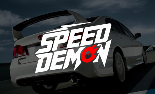 Speed Demon Car Decal