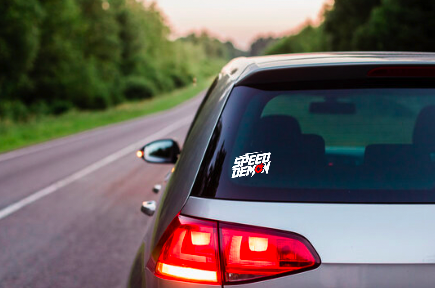 Speed Demon Car Decal